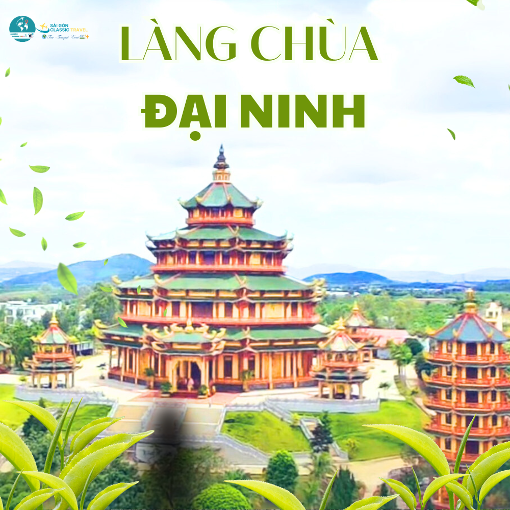 Lâm Đồng: Làng chùa Đại Ninh hút khách du lịch tâm linh